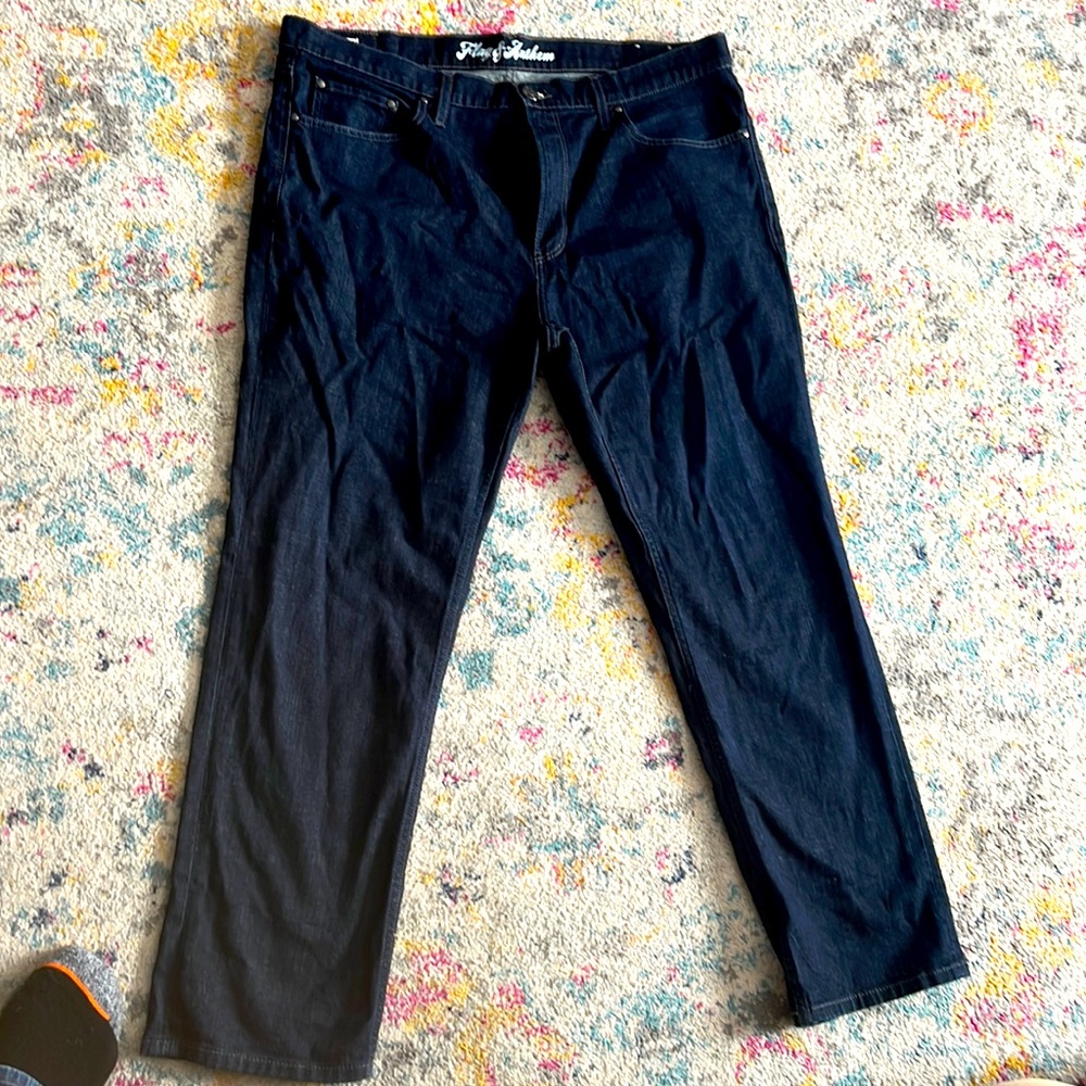 Mens Jeans Flag & Anthem. 38x30